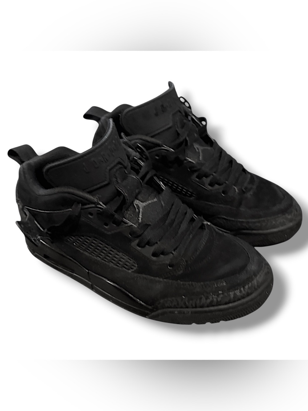 Men’s Nike Jordan Spizike Low GS Black Cat Shoes Size 8.5 FQ3950-001